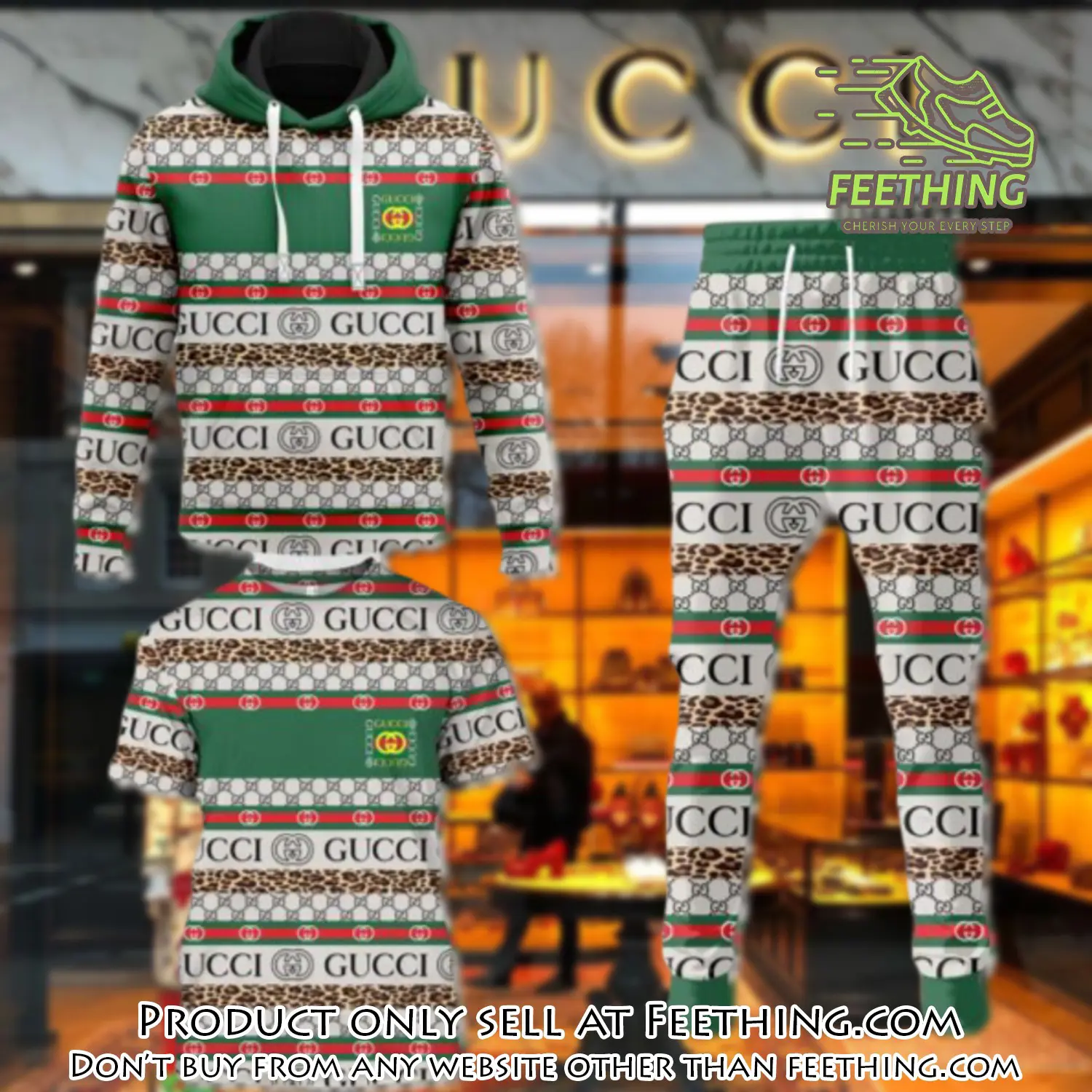 Gucci luxury brand combo tshirt hoodie long pants set trending 24 outfit sport lcs1033 ft4330734